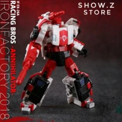 IronFactory EX-26A Racing Bros Annihilator Red Alert -Cheap Toy Store e509d4596a