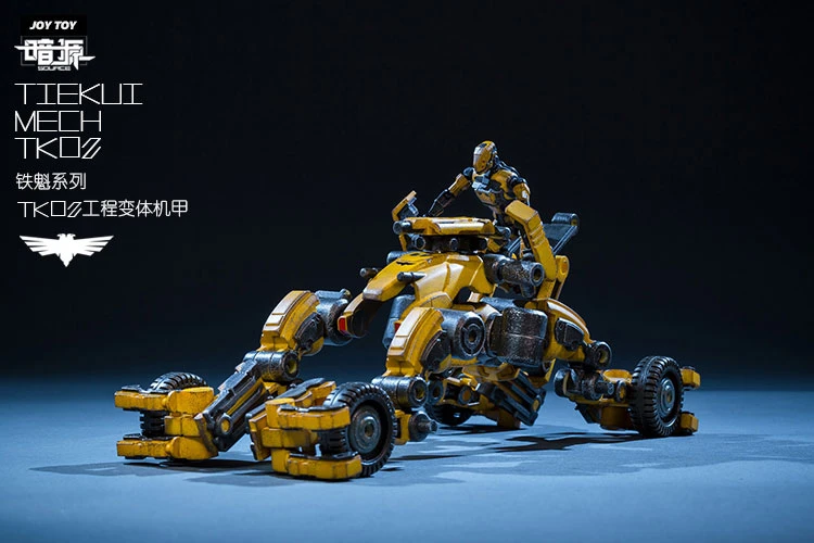 JoyToy Source Acid Rain Mecha TK02 Tiekui Engineering Mech Version 6 JoyToy Source Acid Rain Mecha TK02 Tiekui Engineering Mech Version - Image 4