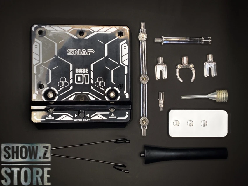 SNAP Remote Smoke Display Stand W/ LED Gold Version 8 SNAP Remote Smoke Display Stand W/ LED Gold Version - Image 6