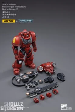 JoyToy Source 1/18 Warhammer 40K Blood Angels Intercessors Brother Marine 03 -Cheap Toy Store f2bbb3d3f7
