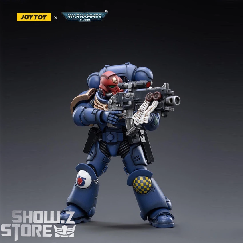 JoyToy Source 1/18 Warhammer 40K Ultramarines Heroes Of The Chapter Brother Veteran Sergeant Castor 3 JoyToy Source 1/18 Warhammer 40K Ultramarines Heroes Of The Chapter Brother Veteran Sergeant Castor