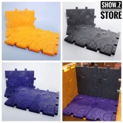 Magic Scenery Display Bases 4 Pieces (Grey, Purple, Yellow) -Cheap Toy Store f5b202786c