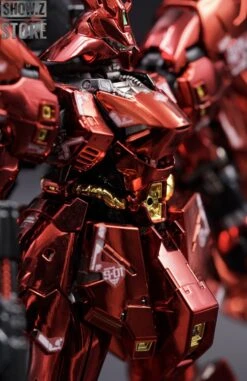 [SZ Custom] Bandai Custom RG 1/144 MSN-04 Sazabi W/ Custom Electroplated Chrome Painting -Cheap Toy Store f6c0597a7e