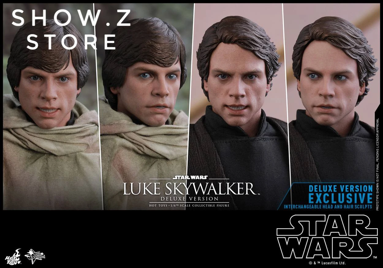 Hot Toys HT 1/6 Luke Skywalker MMS517 Star Wars: Return Of The Jedi Deluxe Version 5 Hot Toys HT 1/6 Luke Skywalker MMS517 Star Wars: Return Of The Jedi Deluxe Version - Image 3