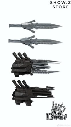 Mr-Bucket MR-02 Weapons Upgrade Kit Unique Toys UT R-01 Peru Kill AOE Lockdown -Cheap Toy Store ff8364b06d